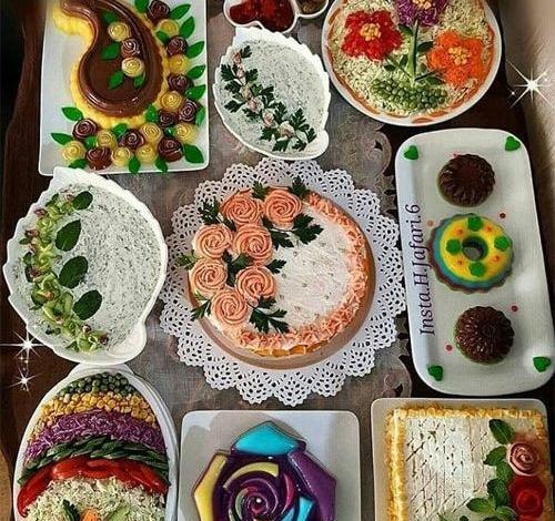 عکس ایده برای غذای مهمانی