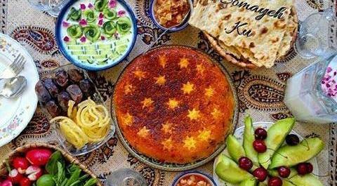 عکس ایده برای غذای افطار