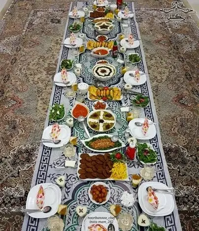 عکس ایده برای غذای افطار