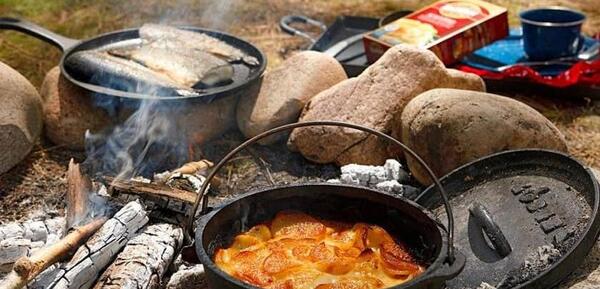 عکس ایده غذا در طبیعت