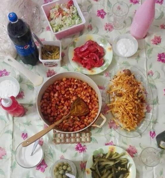 عکس ایده غذا در طبیعت