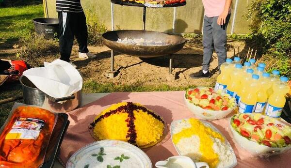 عکس ایده غذا در طبیعت
