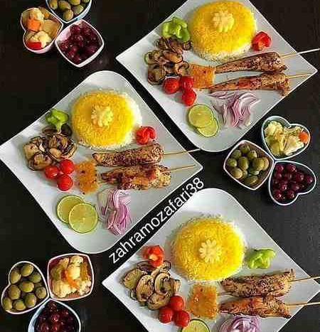 عکس ایده غذا برای مهمانی نهار