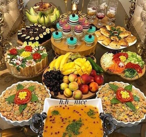 عکس ایده غذا برای مهمانی نهار