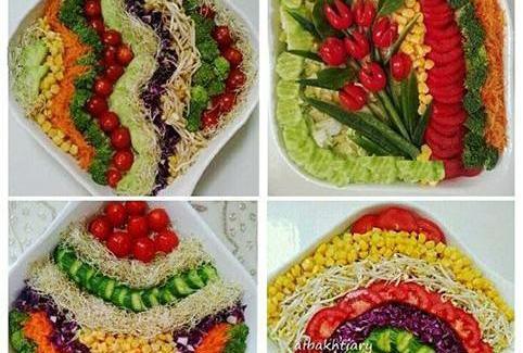 عکس ایده برای تزیین غذا و دسر