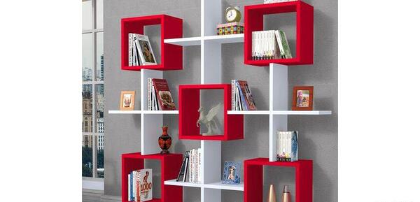 عکس ایده هایی برای قفسه کتاب