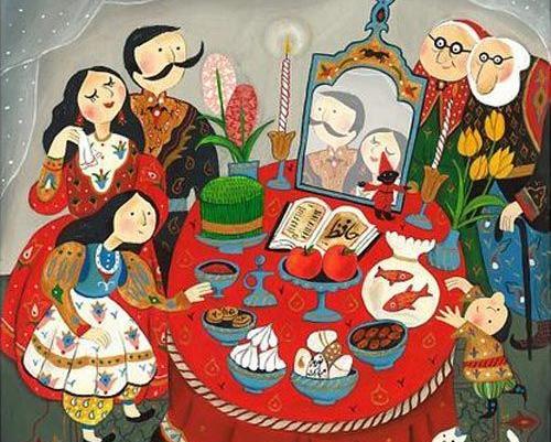 عکس ایده برای کاردستی سفره هفت سین