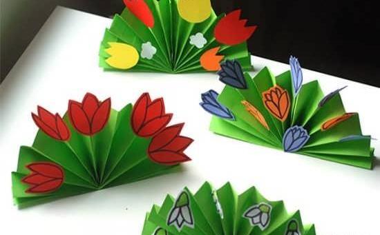 عکس ایده های کاردستی فصل بهار