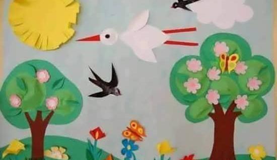 عکس ایده های کاردستی فصل بهار