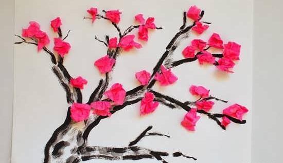 عکس ایده های کاردستی فصل بهار