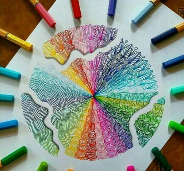 عکس ایده برای نقاشی و کاردستی