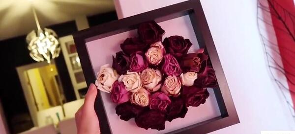 عکس ایده برای گل رز خشک شده
