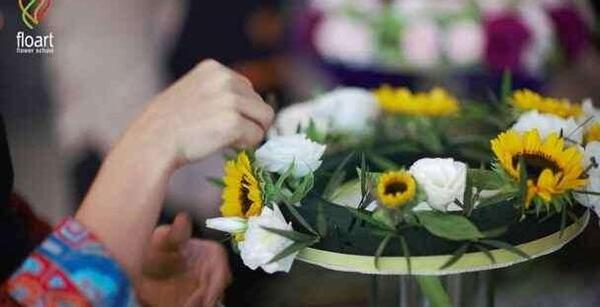 عکس ایده با گل خشک شده