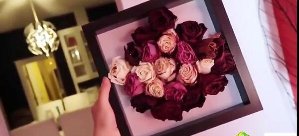 عکس ایده با گل خشک شده