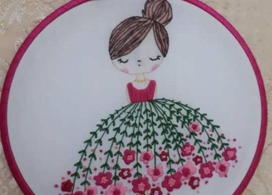 عکس ایده گلدوزی فانتزی