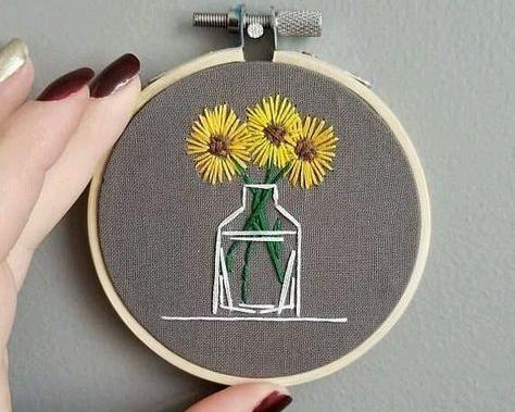 عکس ایده گلدوزی فانتزی