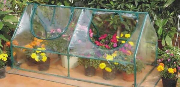 عکس ایده گلخانه آپارتمانی