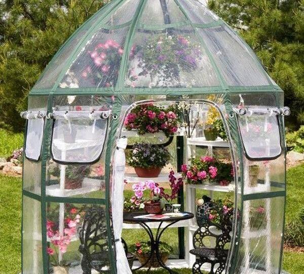 عکس ایده احداث گلخانه