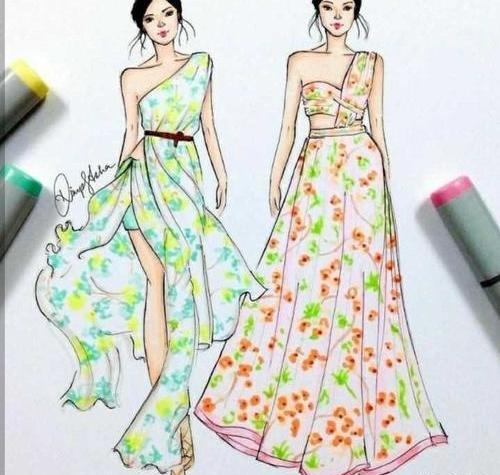 عکس ایده برای طراحی لباس