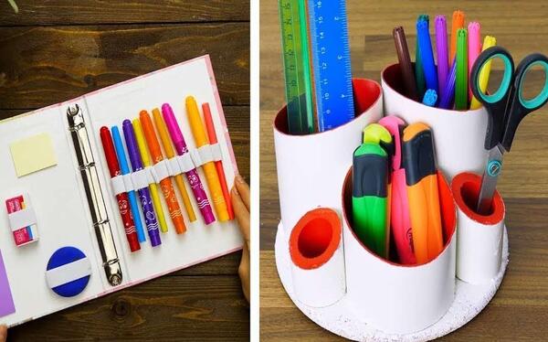 عکس ایده های جالب برای لوازم تحریر
