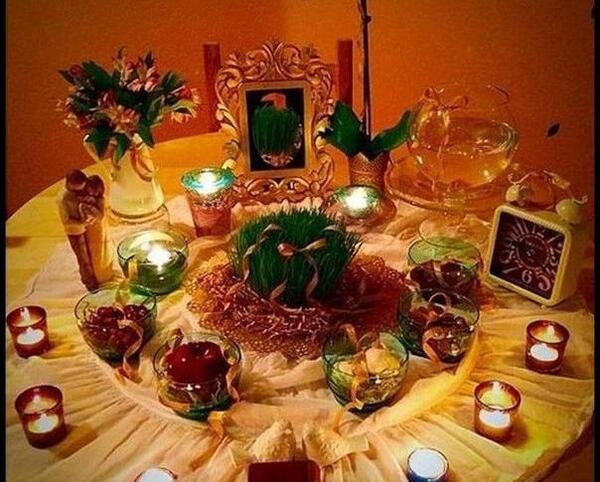 عکس ایده ماهگرد نوزاد با هفت سین