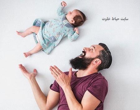 ایده عکس ماهگرد نوزاد در ماه رمضان