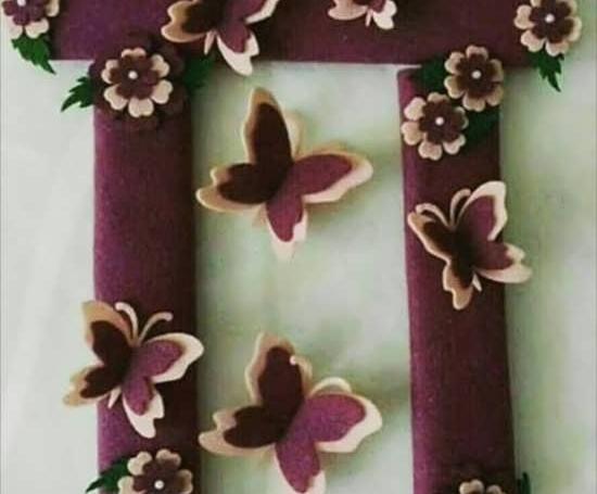 عکس ایده دستگیره یخچال با نمد