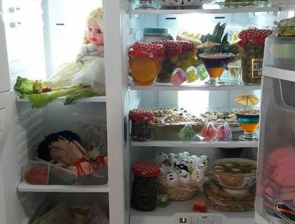 عکس ایده با یخچال