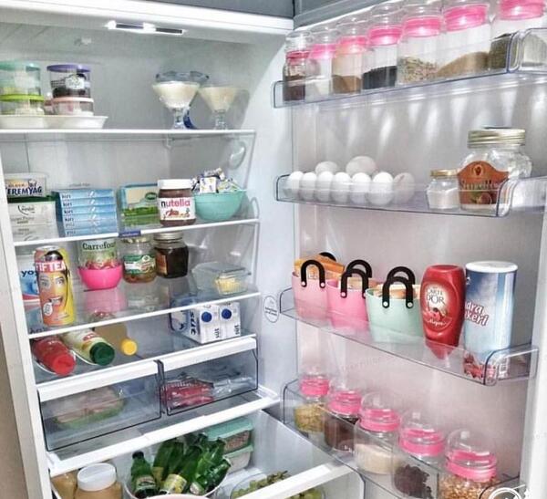 عکس ایده هایی برای یخچال