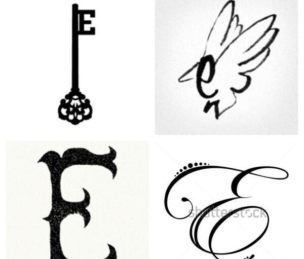 عکس تاتو e