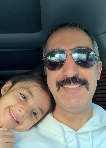 عکس بچگی امیر مهدی ژوله