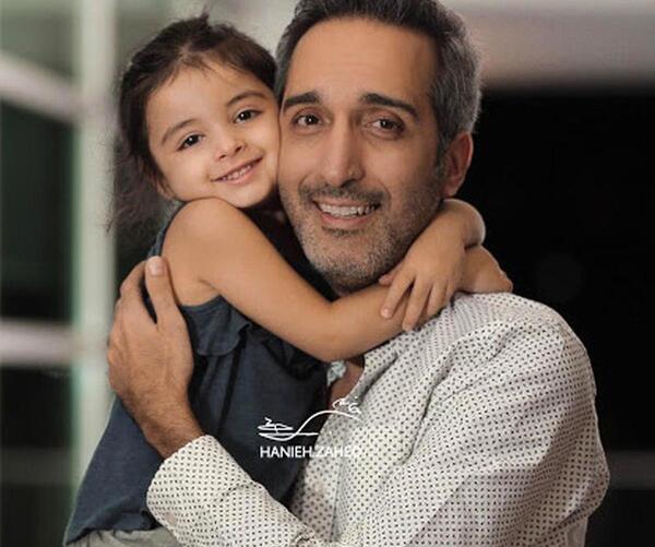 عکس بچگی امیر مهدی ژوله