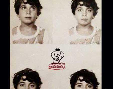 عکس بچگی سیاوش انصاری