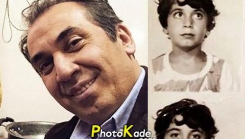 عکس بچگی سیاوش انصاری