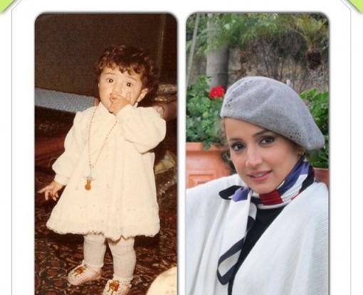 عکس بچگی شبنم قلی خانی