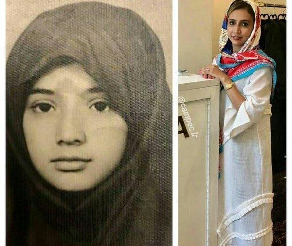 عکس بچگی شبنم قلی خانی