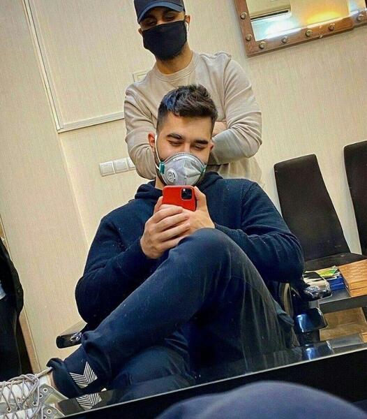 عکس بچگی علی یاسینی