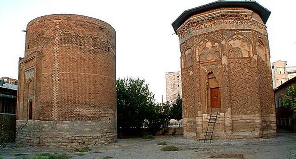 عکس مسجد کبود بناب