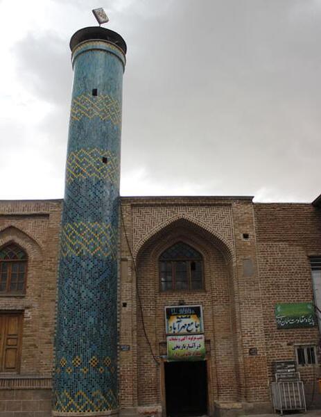 عکس مسجد کبود بناب