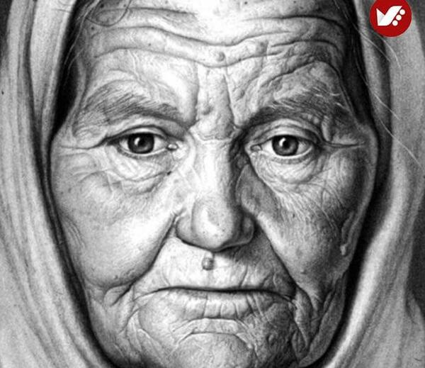 عکس چهره پیر برای طراحی