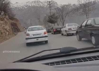 عکس استوری جاده