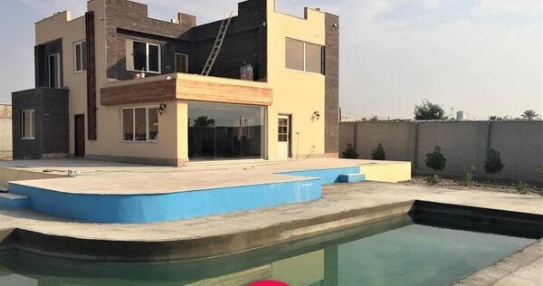 عکس خانه استخر دار