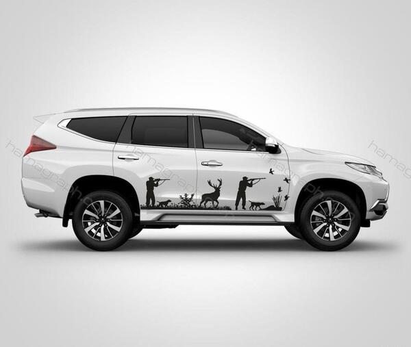 عکس استیکر جالب برای ماشین