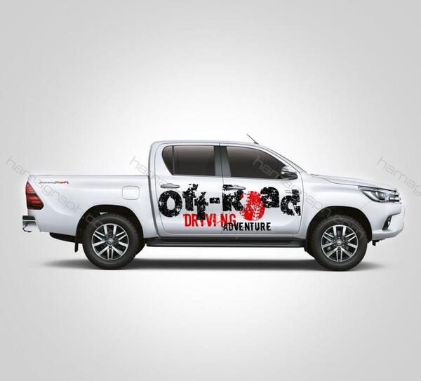 عکس استیکر جالب برای ماشین