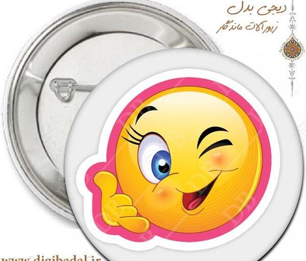 عکس استیکر چشمک زن