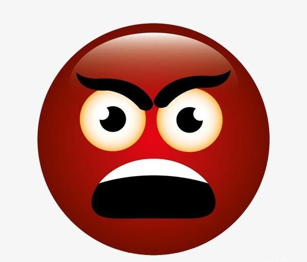 عکس استیکر عصبانی
