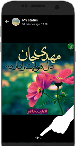 عکس صفحه وضعیت