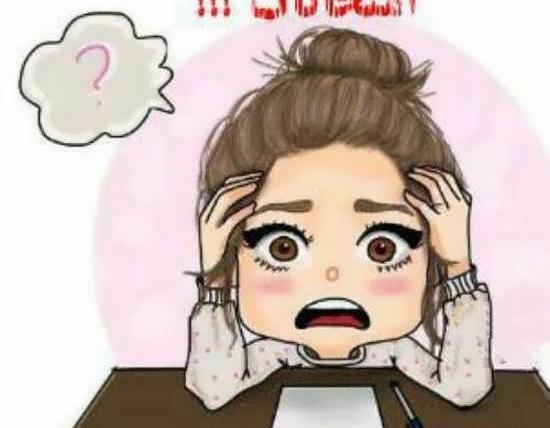 عکس دختر درحال درس خوندن فانتزی