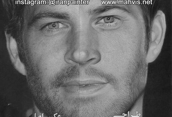 عکس پسر در حال طراحی