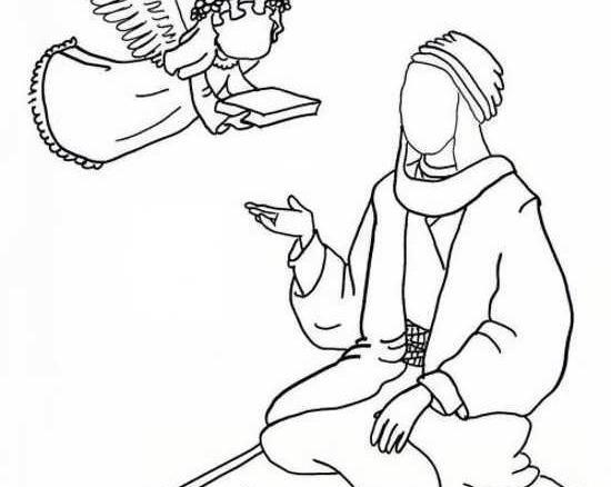 عکس نقاشی پسر بچه در حال قرآن خواندن